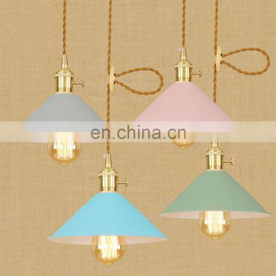 Loft Industrial Modern Pendant Light E27 Decorative LED Hanging Lamp