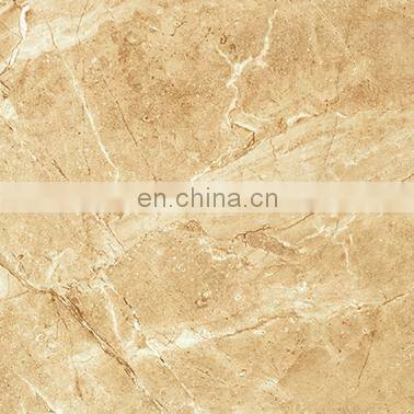 Acid-Resistant Non-Slip Grey simple design marble glossy porcelain wall floor 600x600mm tile