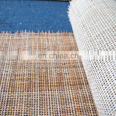 High Quality with Competitive Price from Viet Nam Wholesale Natural Mesh Furniture Bleached Square Woven Rattan Cane Webbing