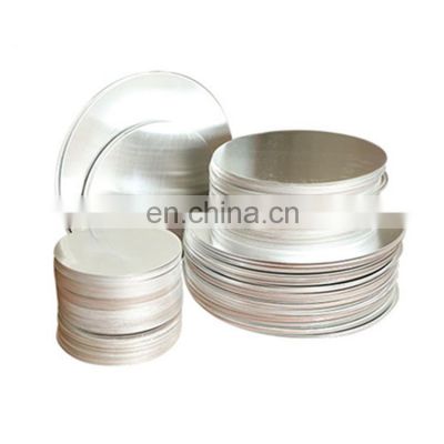 China Factory Custom 1050 1060 1100 1070 3003 Round Aluminum Disc Circle Sheet for Cooker/Cookware