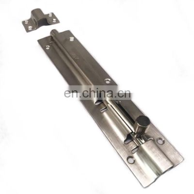 Top quality Stainless Steel 201 door and window sliding lock Tower Bolt in hardware in window & door bolts