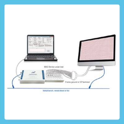 EEG performance tester designed for regulation testing
