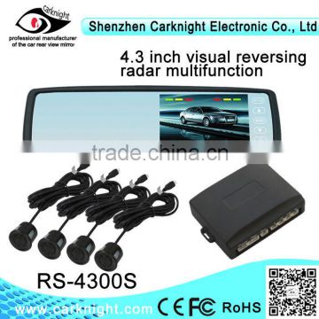 4.3inch TFT LCD parking sensor,rear view monitor