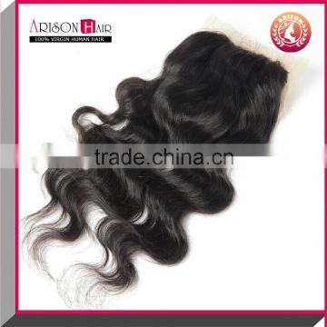 Fast Delivery Brazilian Lace Front Closure Cheap Stock Silk Base Closure Free Parting Lace Closure