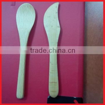 Wooden Butter Knife and jam spoon set 15cm