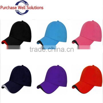 High quality UV-protection baseball cap cotton 6 panel,custom baseball cap