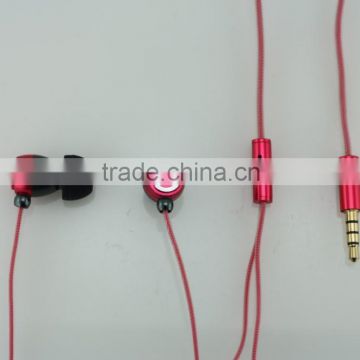 2015 Top Selling Stereo Earphone FT-846 Red