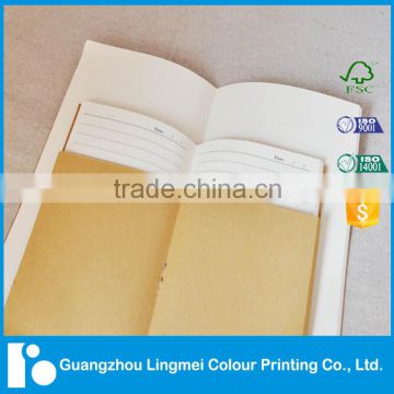 Guangdong factory direct sale best price kraft paper blank notebook
