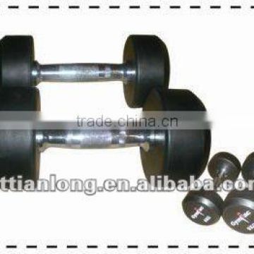 high quality rubber hex dumbbells