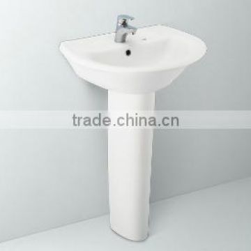 FH1107F Washbasin with Full Pedetal Bathroom Design Sanitary Ware Ceramic