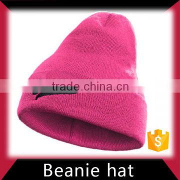 Acrylic Winter Knitted Beanie Hat Manufacturer