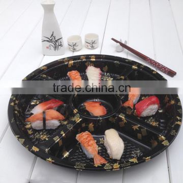 2015 Hot selling sushi plastic container in packing boxes with factory price