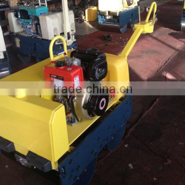 hot sale walk behind road roller WKR700 Japanese hydraulic pump double drum handheld small size