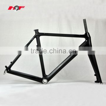full carbon cyclocross frame all inner cable routing cyclocross frame can be disigned as you like!!