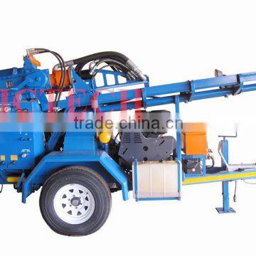 TWD200 Trailer mounted portable shallow mini well drilling rig