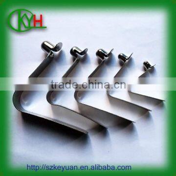 Popular stainless steel push button clip spring