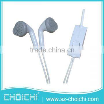 Alibaba wholesale original white earphone with noise cancelling for samsung