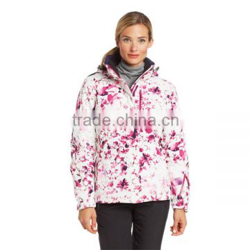 Hot new high quality ladies slim outdoor colorful snowboard jackets