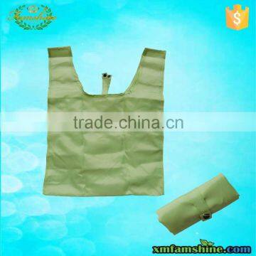 wholesale foldable shopping polyester bag promotional