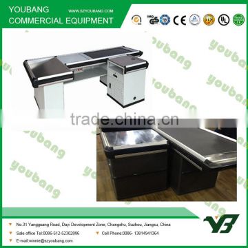 cashier counter with belt
