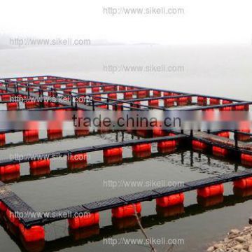 HDPE plastic freshwater fish cage