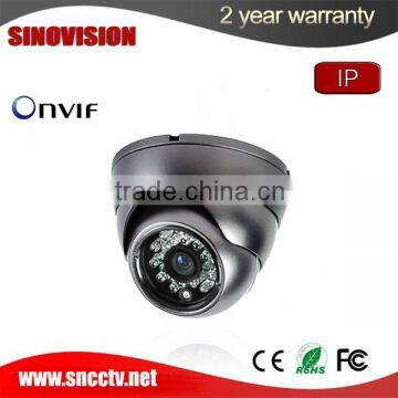 New H.264 Video Compression IR CMOS Sensor Dome IP Camera