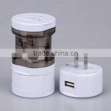 NEW Small Size Worldwide International Travel Plug Adapter Kit 150+ Countries.