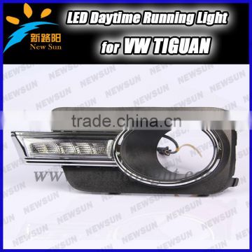 China led manufacturer for tiguan 2011 led daytime running light, perfect lighting system bright 12V led drl lamp waterproof