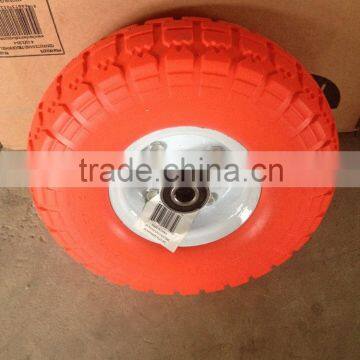 4.10/3.50-4 pu foam tyre/flat free tyre for hand truck