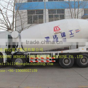 CHINA 8m3 HOWO HONGDA Truck mounted Concrete Mixer CE ISO CCC