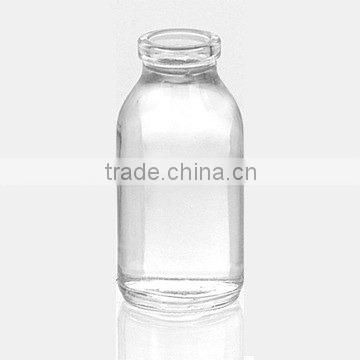 different kinds of clear glass vial