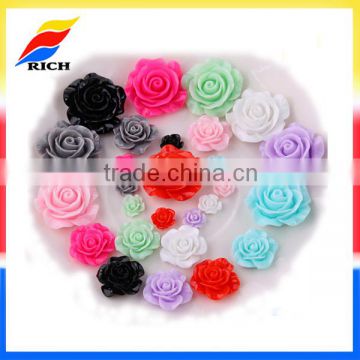 New arts crafts cheap resin artificial flowers wholesale for DIY decorative items 20 styles