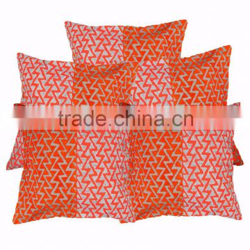 Home Textile Geometric Sofa Throw Pillows Decorative Vintage Cotton Linen Cushion Covers