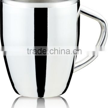 new design stainless steel double wall tankard mug /cup /tankards