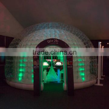 top selling inflatable tent advertising clear tent trade show dome tent
