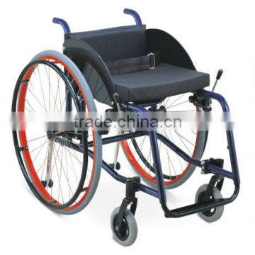 Rehabilitation Therapy Supplies Topmedi Aluminum Lightweight Leisure & Sports Wheelchair for Archery