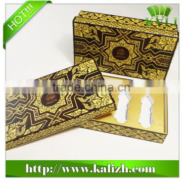 China custom printed bakhoor packaging box