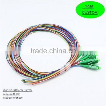 High quality China-made LC APC 12 fibers Fiber optic pigtail