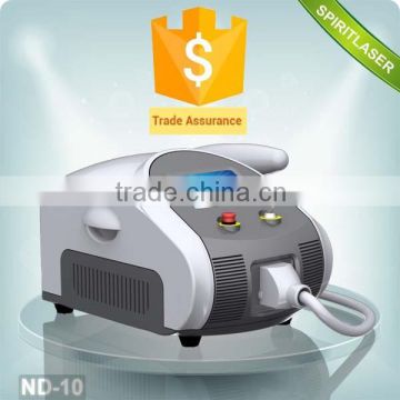 Best China hot sale!! Super Fast Color Touch Screen Infared aim Q switch nd yag laser machine 10HZ
