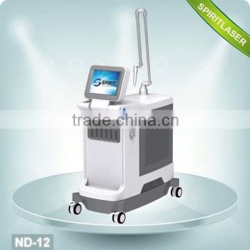 Powerful Big Movable Screen Best q switch nd yag laser tattoo removal system machine