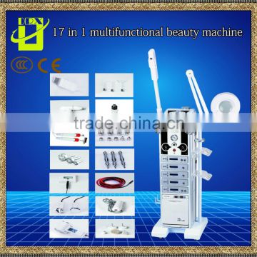 17 in 1Face Lifting Microdermabrasion no needle mesotherapy machine, electroporation skin care