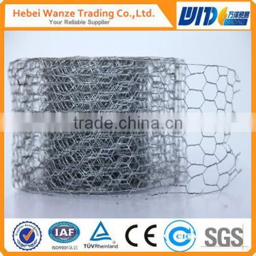 double twisted hexagonal wire mesh/hexagonal wire netting for Europe(TUV Rheinland factory)