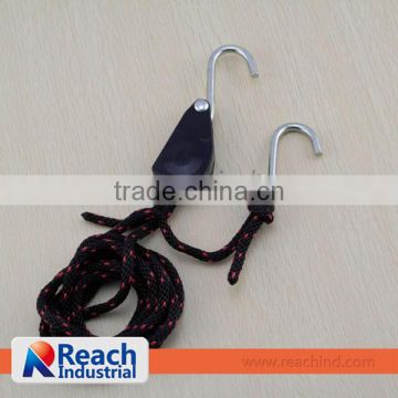1/4" Adjustable Retractable Rope Ratchet Tie Down