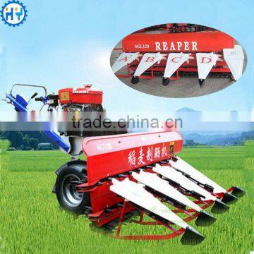 Micro reaper grass harvester