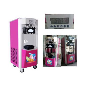 1800w 1200w Desktop Mini Ice Cream Machine: Mix 3 Flavors