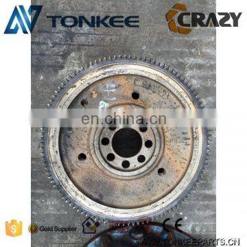 excavator parts 4JG1 flywheel and gear 4JG1 flywheel housing