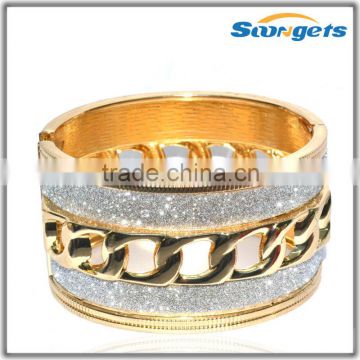 SGBMT14103 Fashion Costume Gold Slave Bracelet