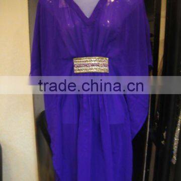 HAND EMBROIDERED BEACH KAFTAN FOR WOMAN