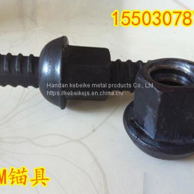 Hexagon steel nuts, high strength, thick tooth nuts for high speed bridge construction, supplied by China
