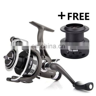 New 10+1BB 3000-6000 5.1:1 Gear Ratio Aluminum Spool plus free shallow Line spool Spinning Fishing Reel